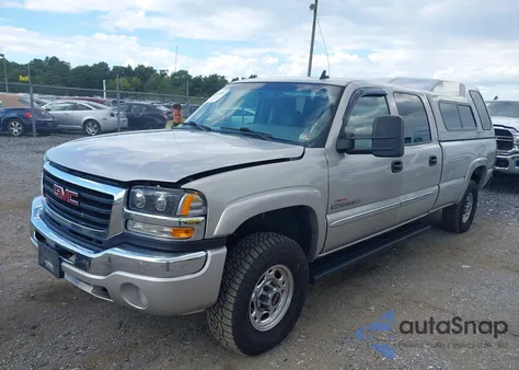 2006 GMC Sierra 2500Hd Slt from USA, damaged, VIN 1GTHK23286F136498